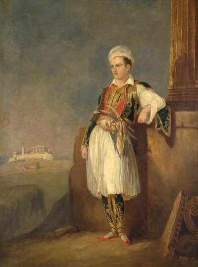 Portrait of Lord Byron by Unbekannt Unbekannt